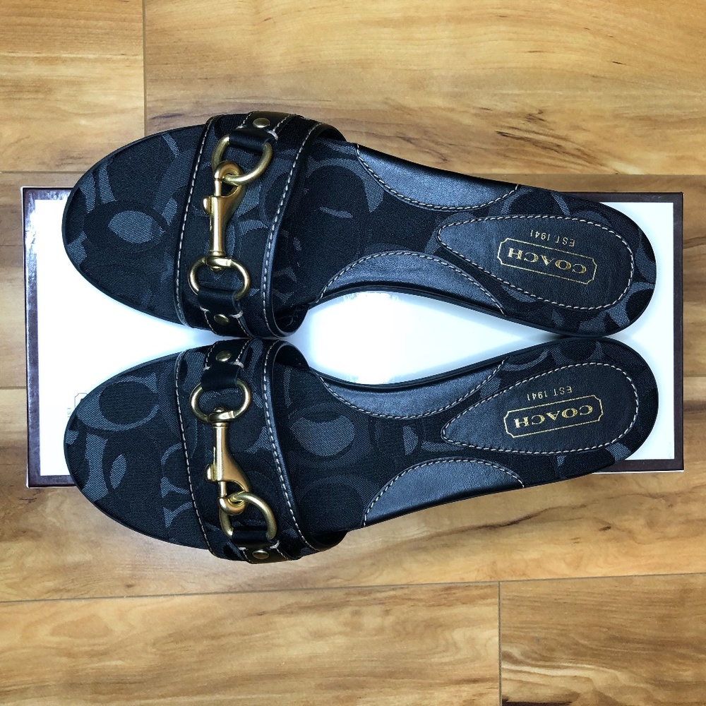 Coach Buckle Flats, 'Pattie'